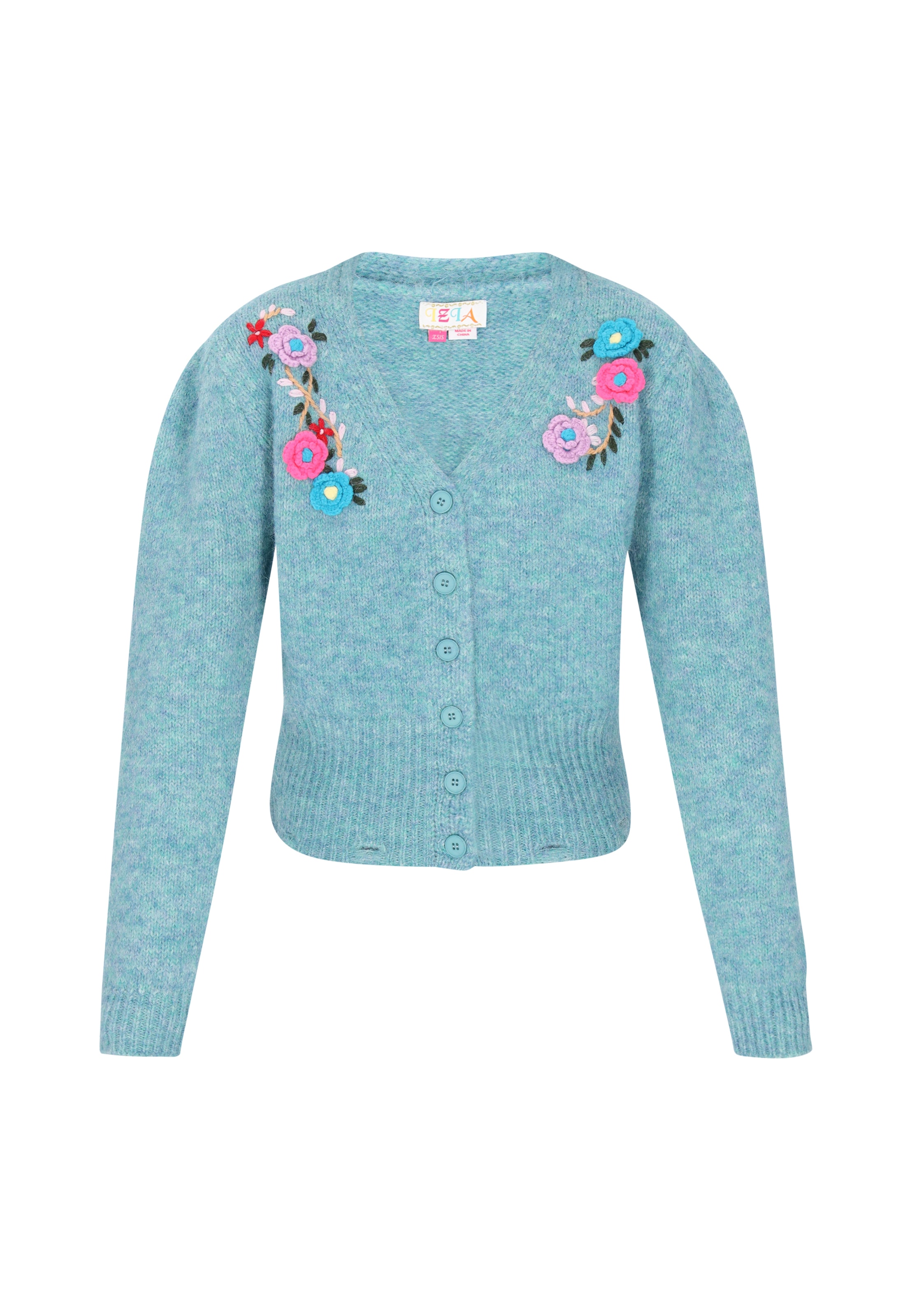 IZIA Kardigán 'Fashion Look' - kék: elől