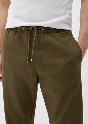 s.Oliver Tapered Hose 'Phonix' in Grün