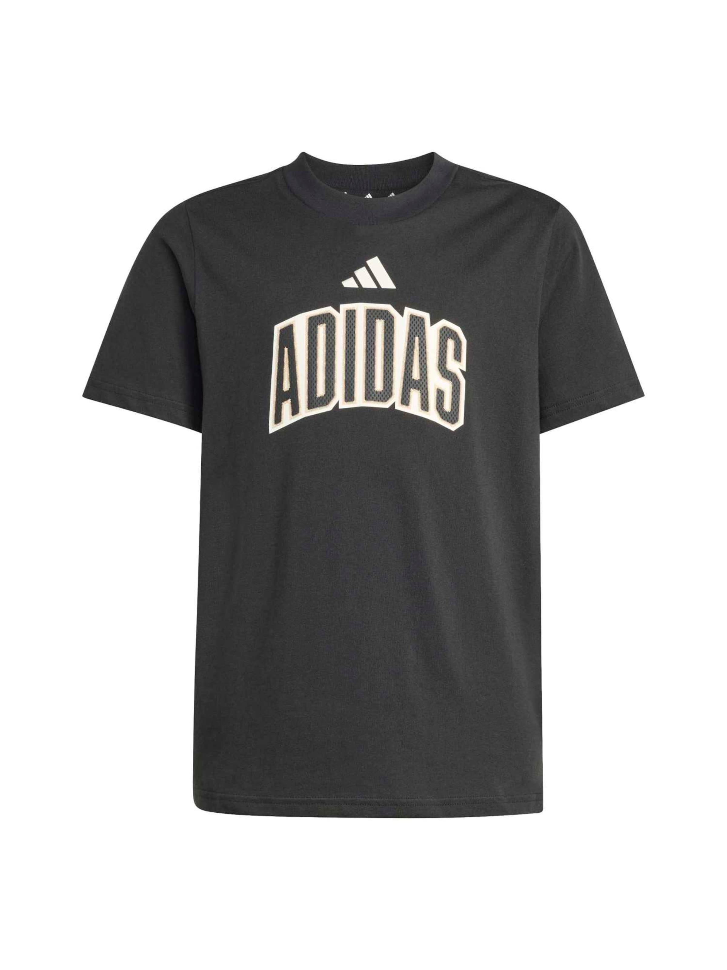 juoda ADIDAS SPORTSWEAR Sportiniai marškinėliai 'STD': priekis