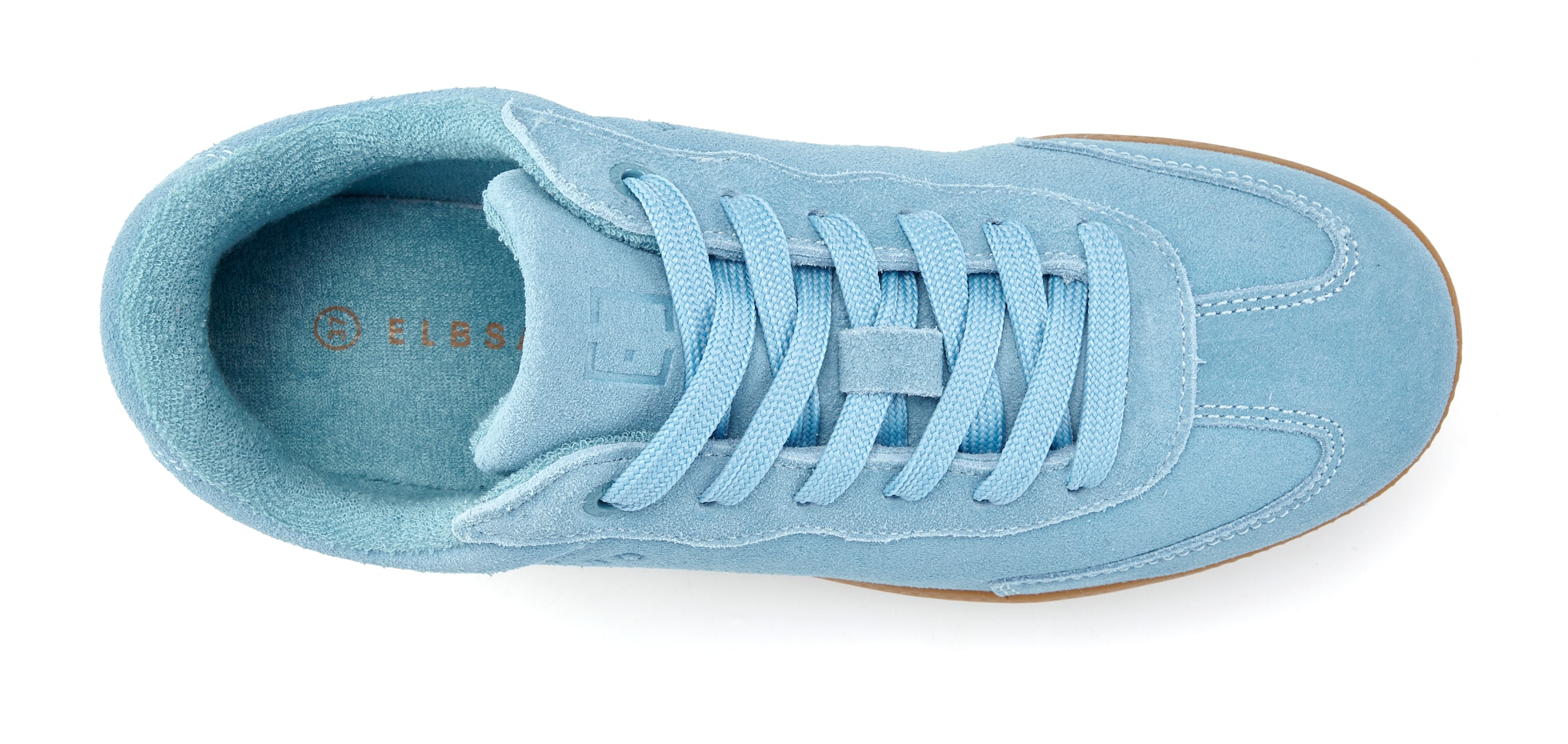 Baskets basses Elbsand en bleu