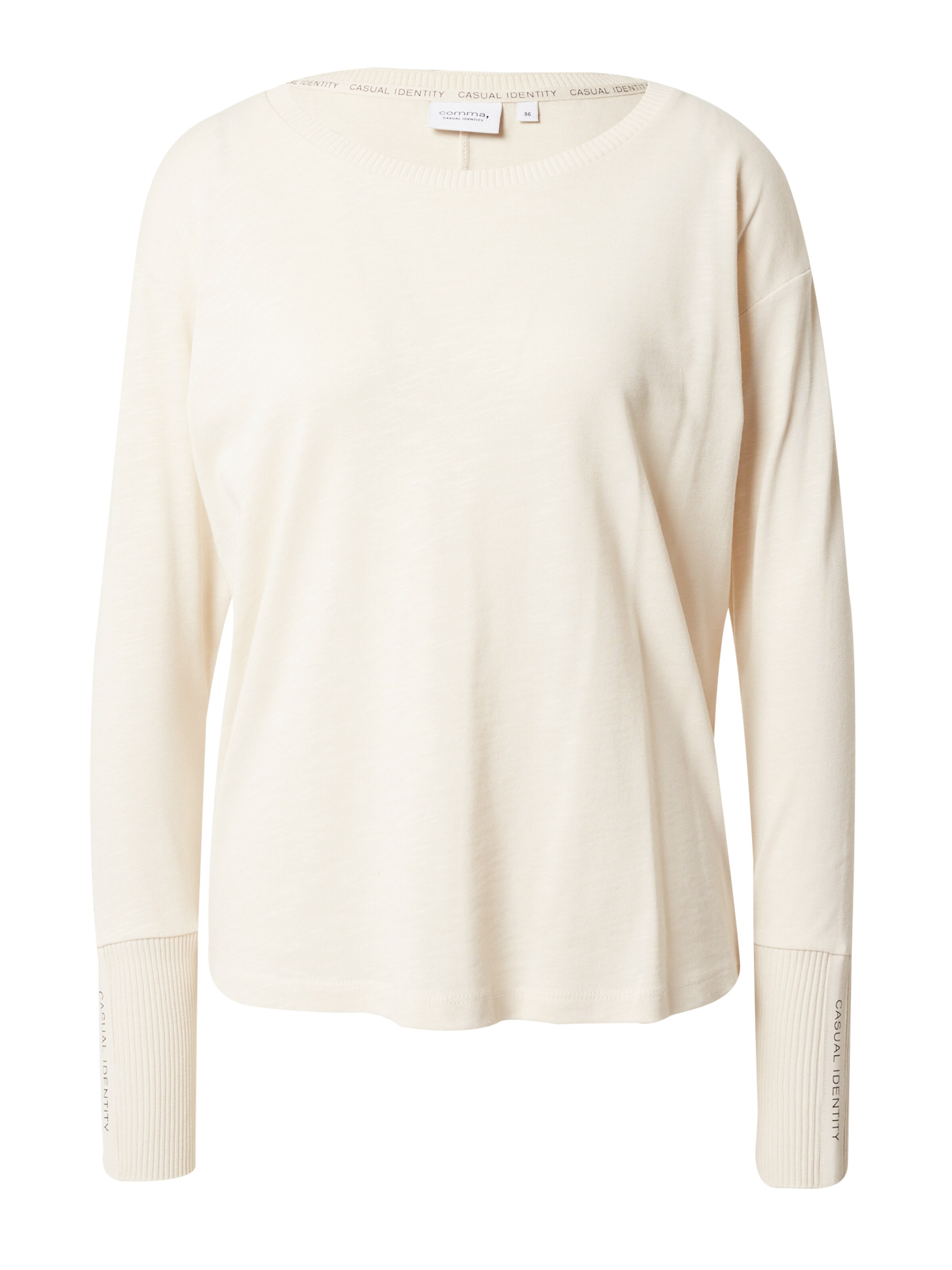 T-shirt COMMA en beige : devant