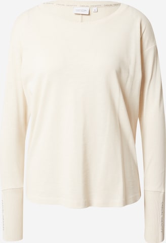 COMMA Shirt in Beige: front