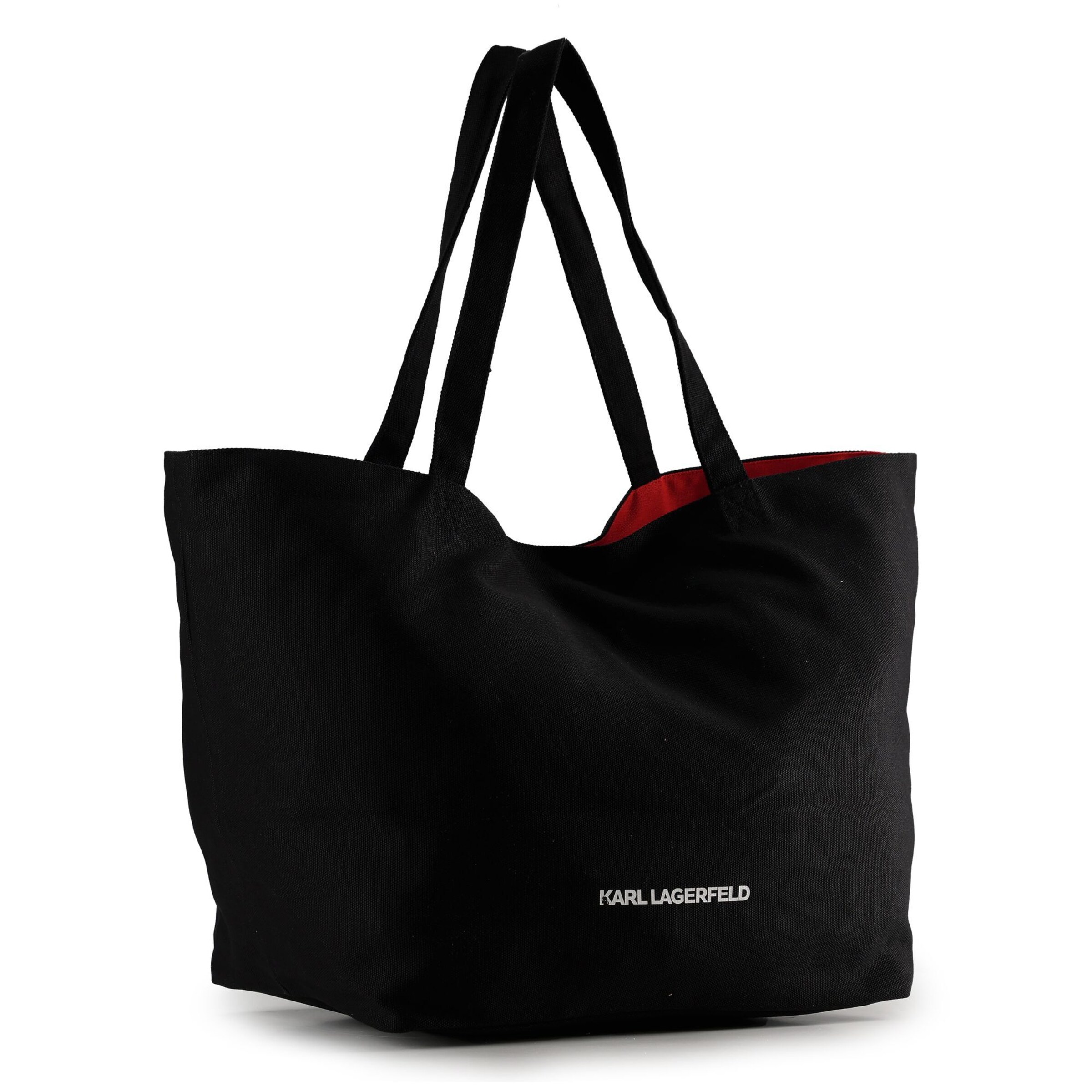 Cabas 'Ikon ' Karl Lagerfeld en noir
