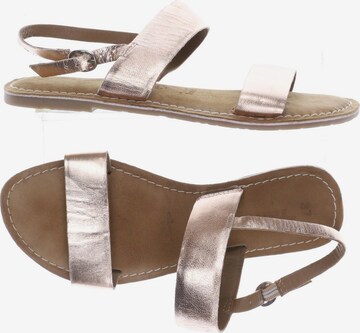TAMARIS Sandals & High-Heeled Sandals in 37 in Brown: front