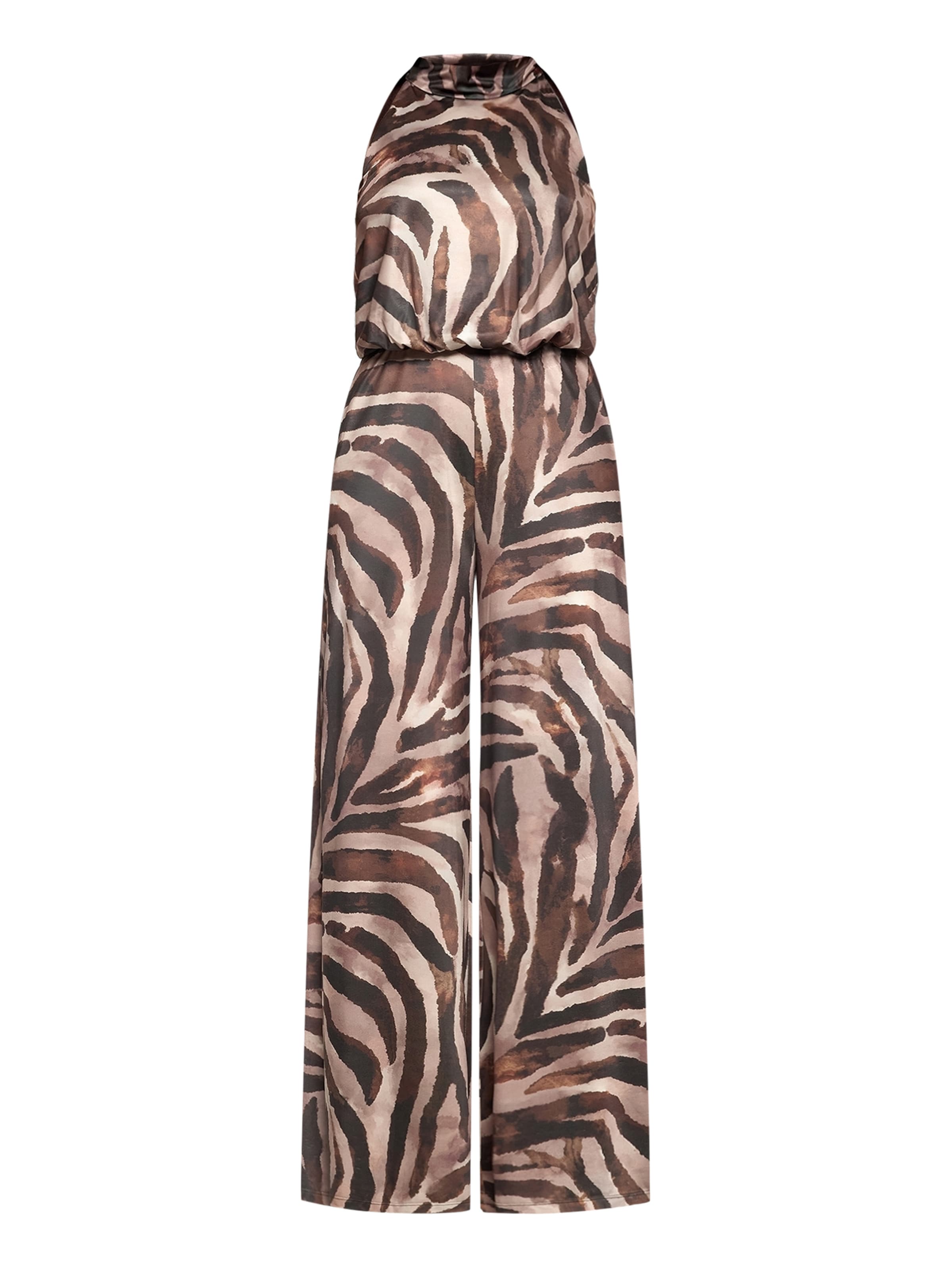 Vera Mont Jumpsuit in Bruin: voorkant