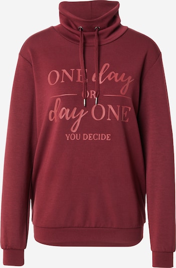 Megztinis be užsegimo 'BANU 256' iš Soyaconcept, spalva – pastelinė raudona / tamsiai raudona, Prekių apžvalga