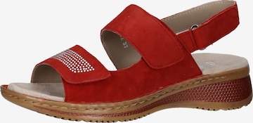 ARA Sandals in Red: front