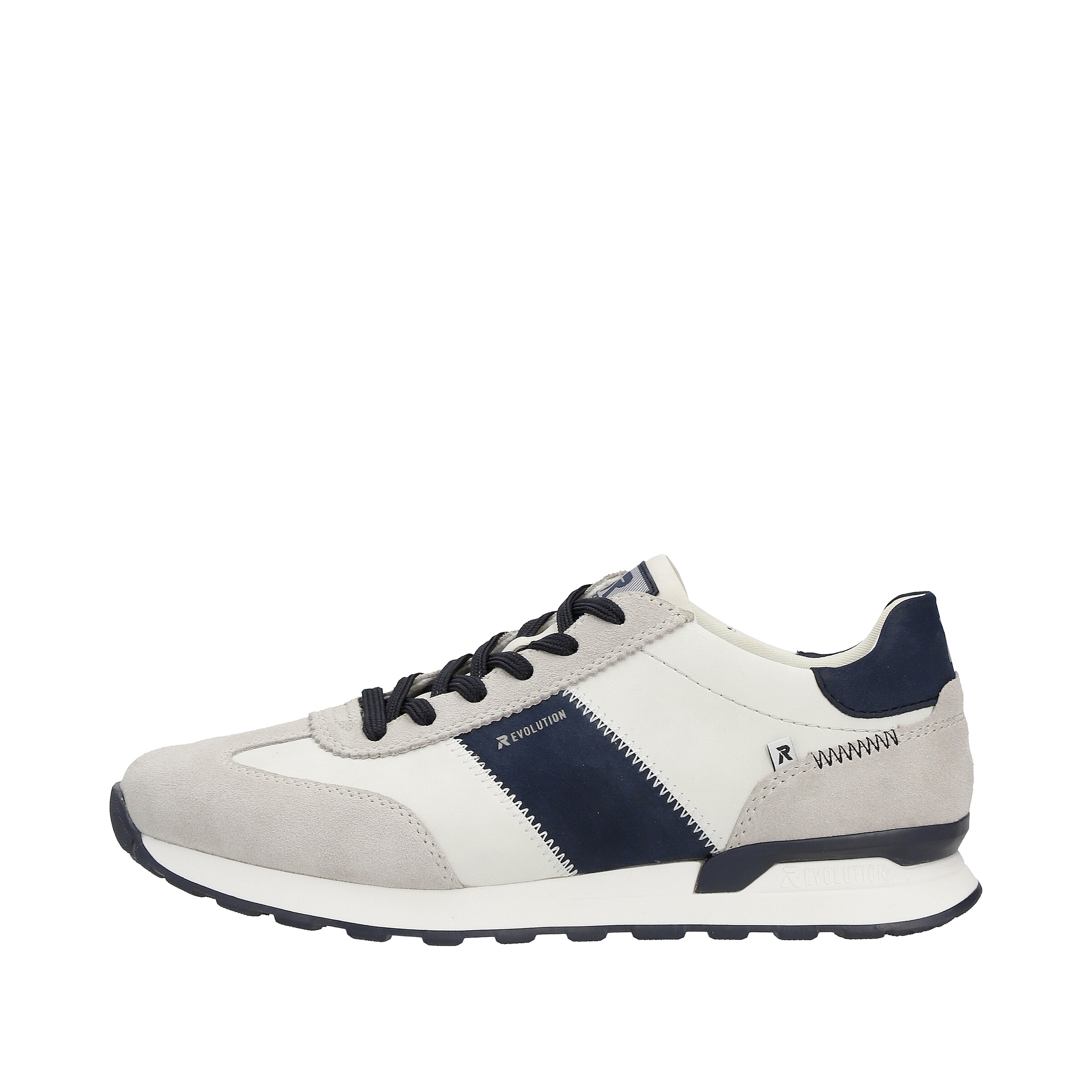 Baskets basses 'U0306' Rieker Sport en blanc