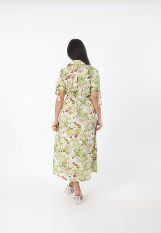 Elara - Vestido em verde