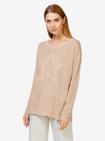 Rick Cardona by heine Sweater in Beige: front