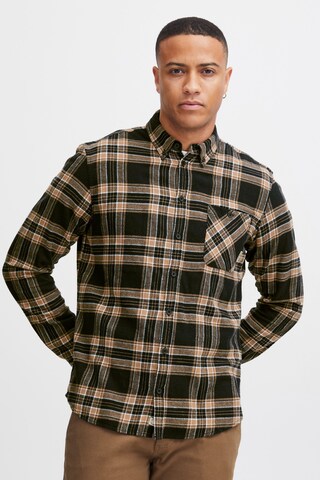 11 Project Regular fit Button Up Shirt 'Hans' in Black: front