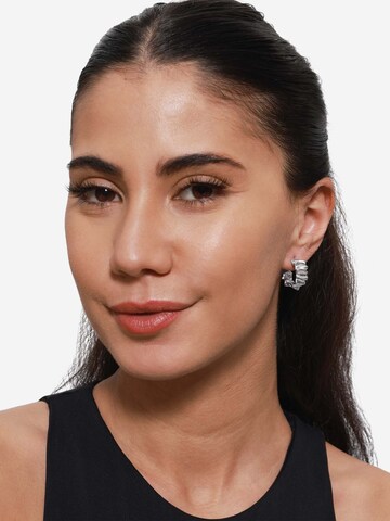 Heideman Earrings 'Nora' in Silver: front