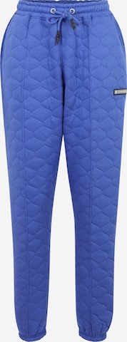 Missguided Tapered Broek in Blauw: voorkant