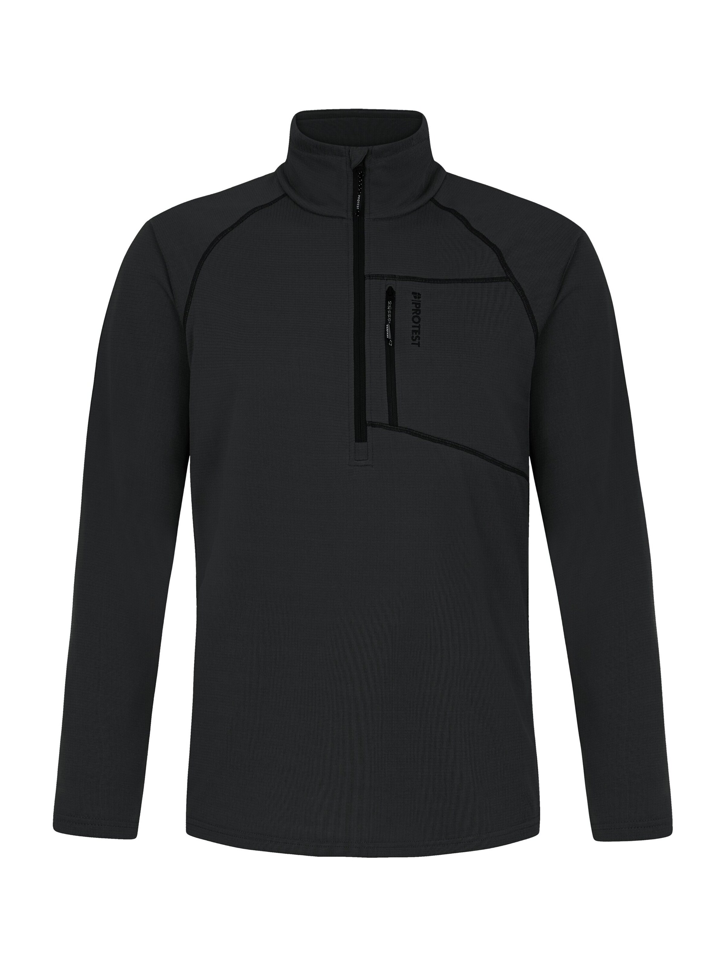 PROTEST Sportsweatshirt 'PRTRekody'‌‌‌‌‌‌ in Grau: Vorderseite