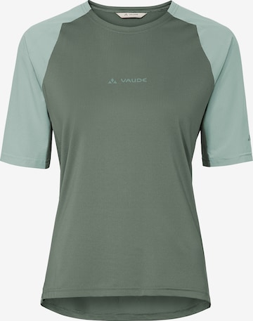 VAUDE Functioneel shirt 'Kuro' in Groen: voorkant
