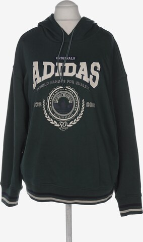 ADIDAS ORIGINALS Sweatshirt & Zip-Up Hoodie in 4XL in Green: front