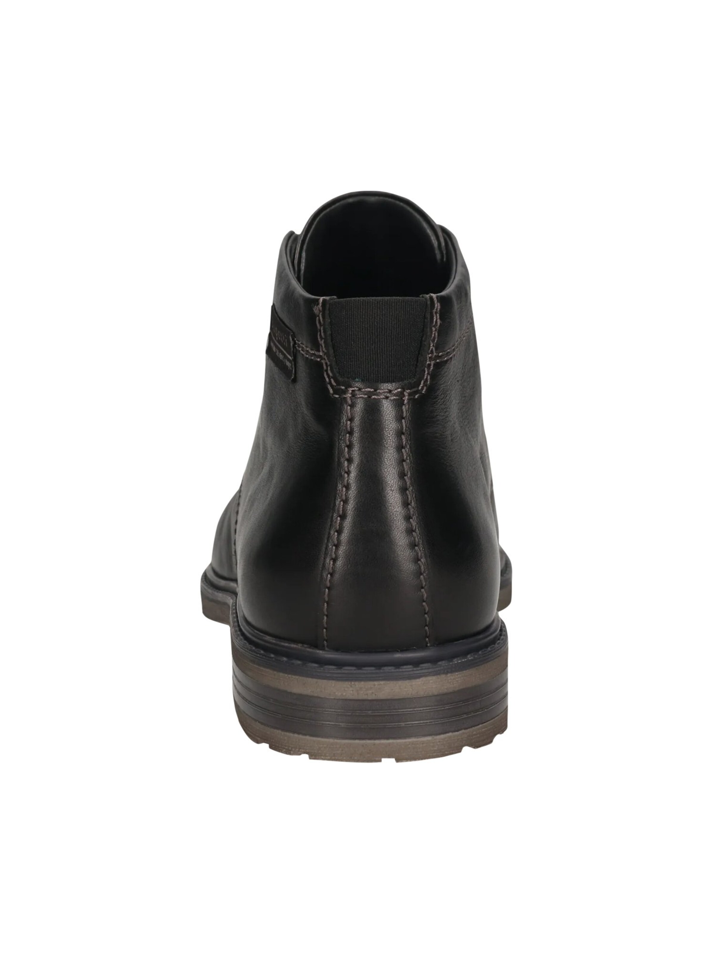 Cizme cu șireturi de la bugatti pe negru