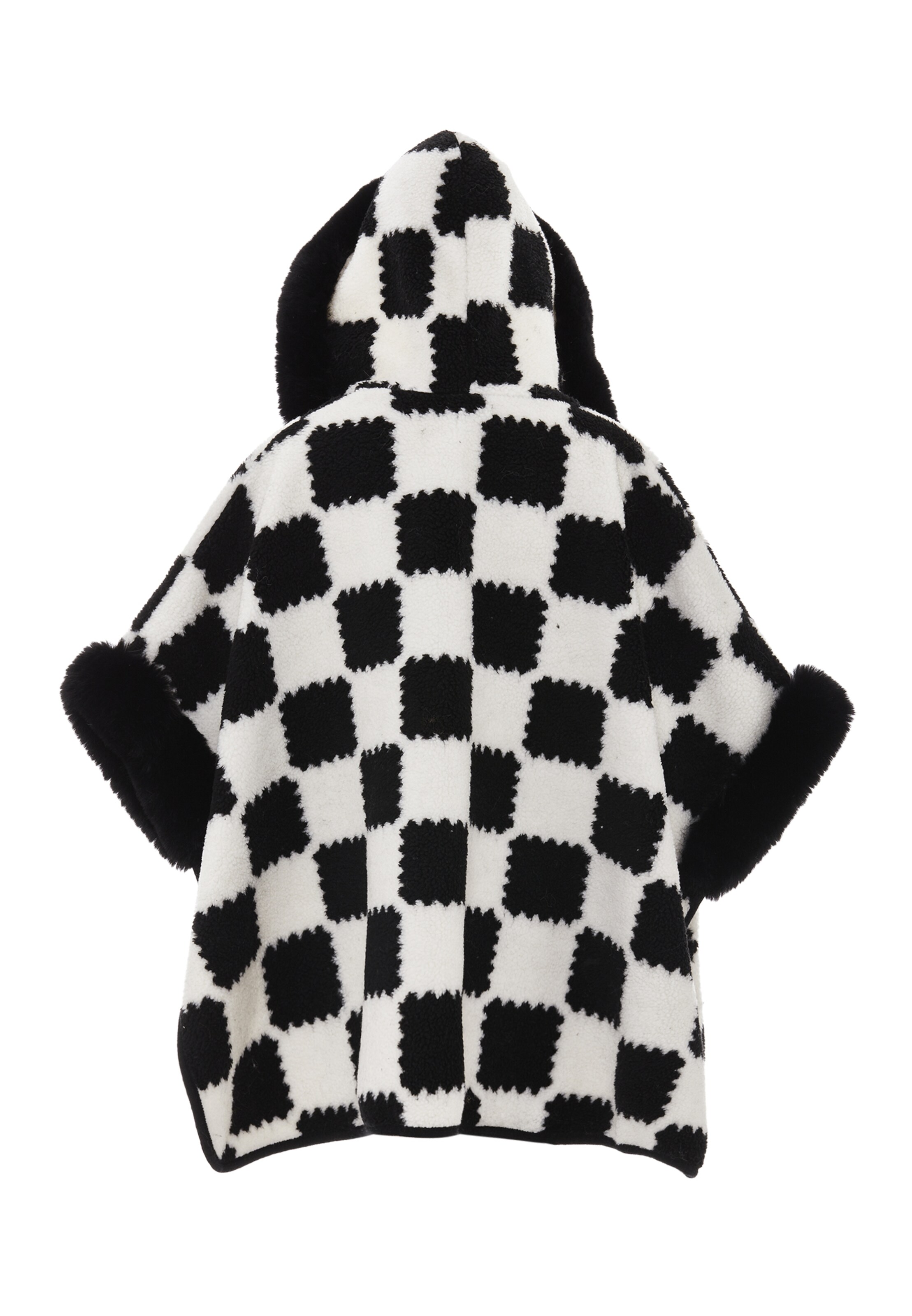 FRAULLY Cape in Zwart