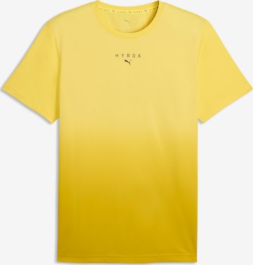 PUMA Funktionsshirt 'Puma X Hyrox' in Gelb: Vorderseite