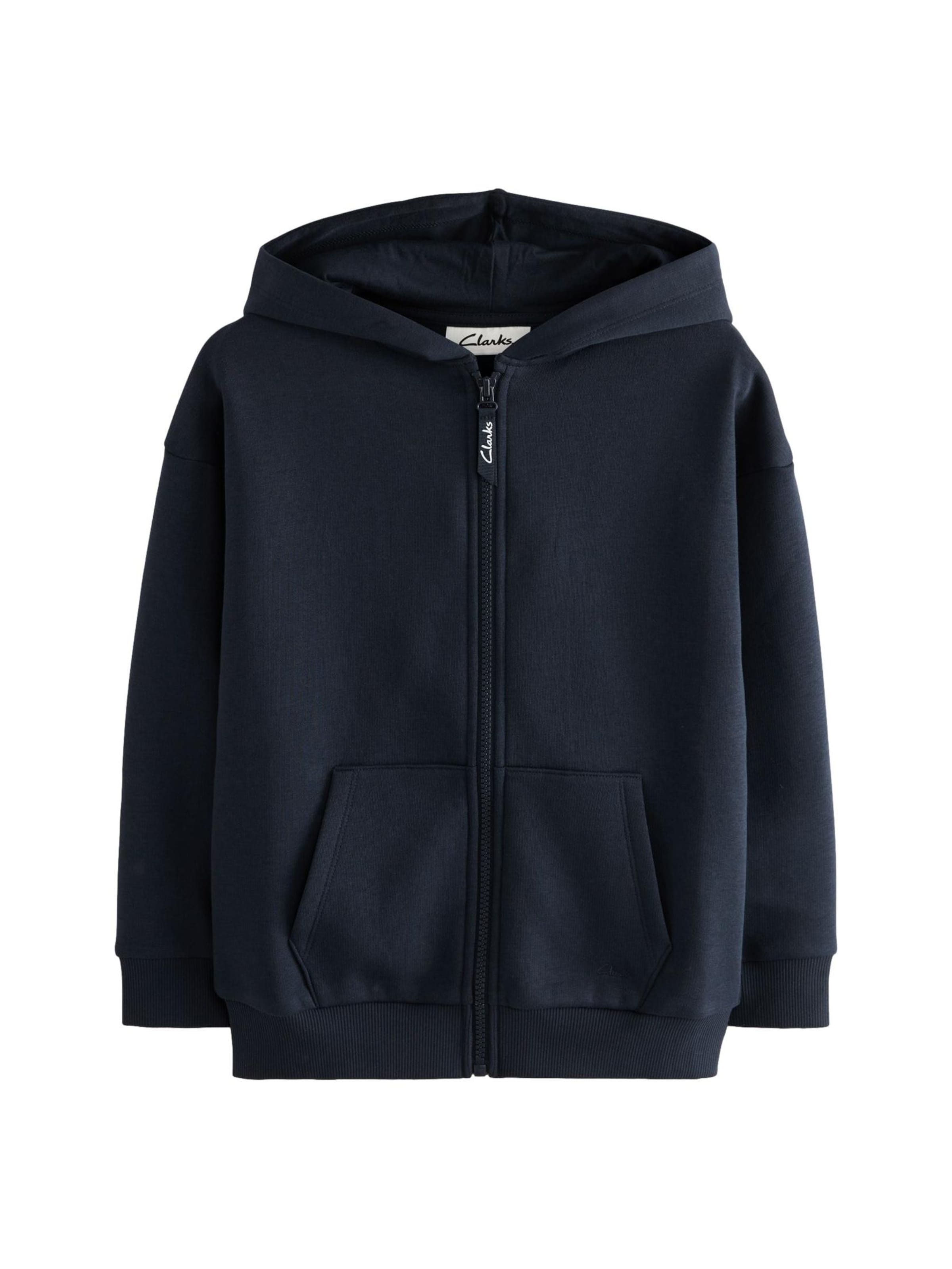 Veste de survêtement CLARKS en bleu : devant