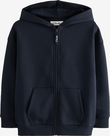 CLARKS Кофта на молнии в Синий: спереди