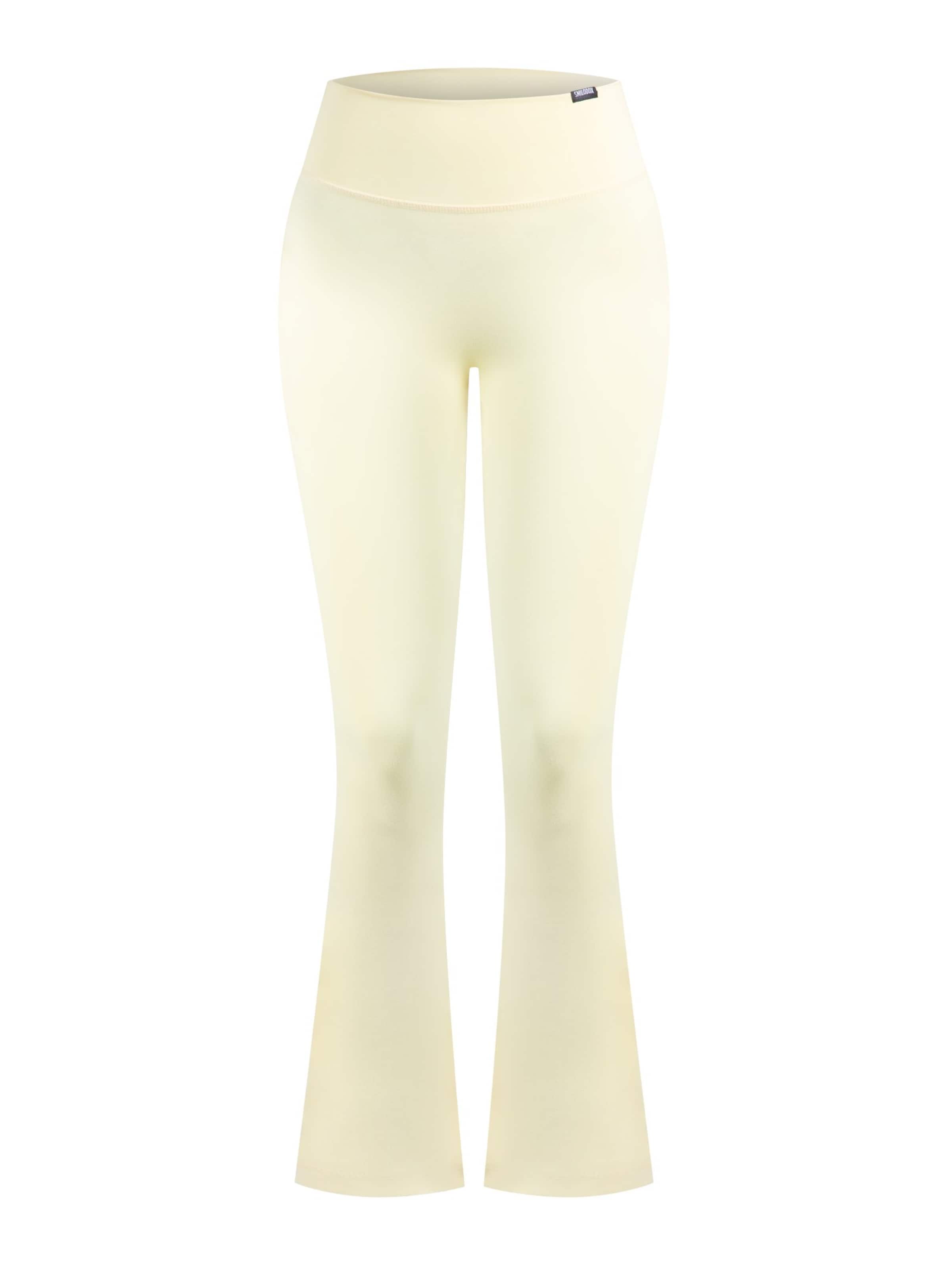 Leggings Smilodox en jaune : devant