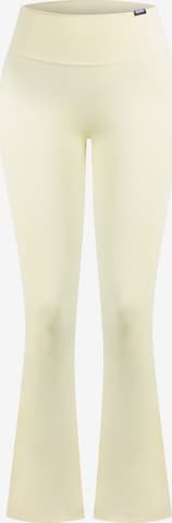 Smilodox Leggings in Yellow: front