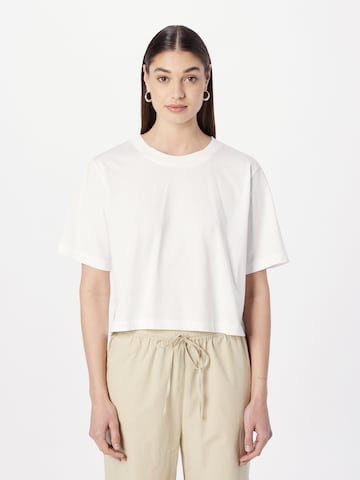 MELA - Camiseta 'DESNA' en blanco: frente