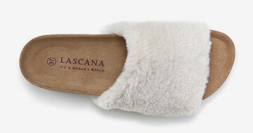 LASCANA - Zapatos abiertos en beige