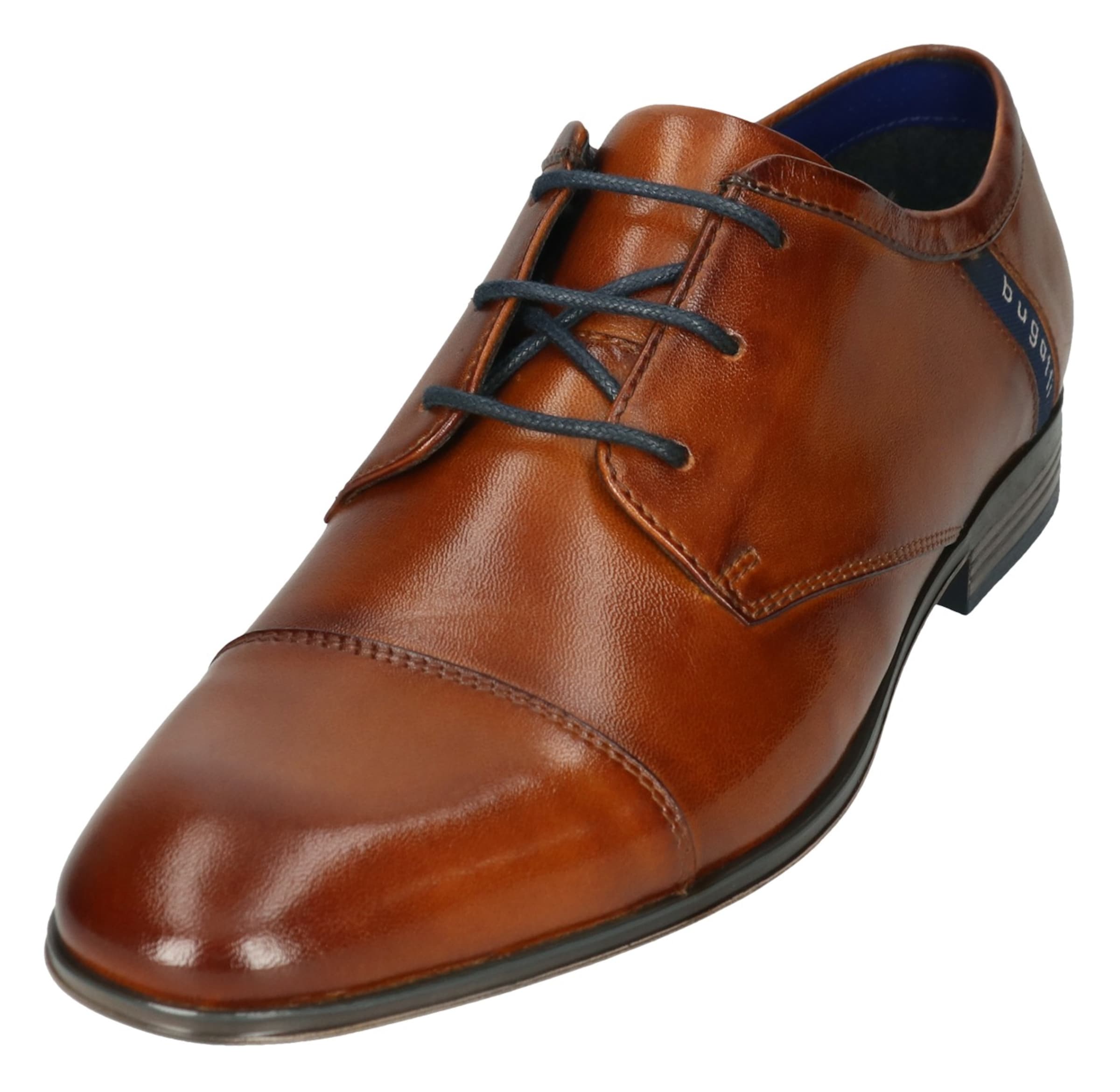 bugatti Lace-up shoe 'Matia' in Brown: front