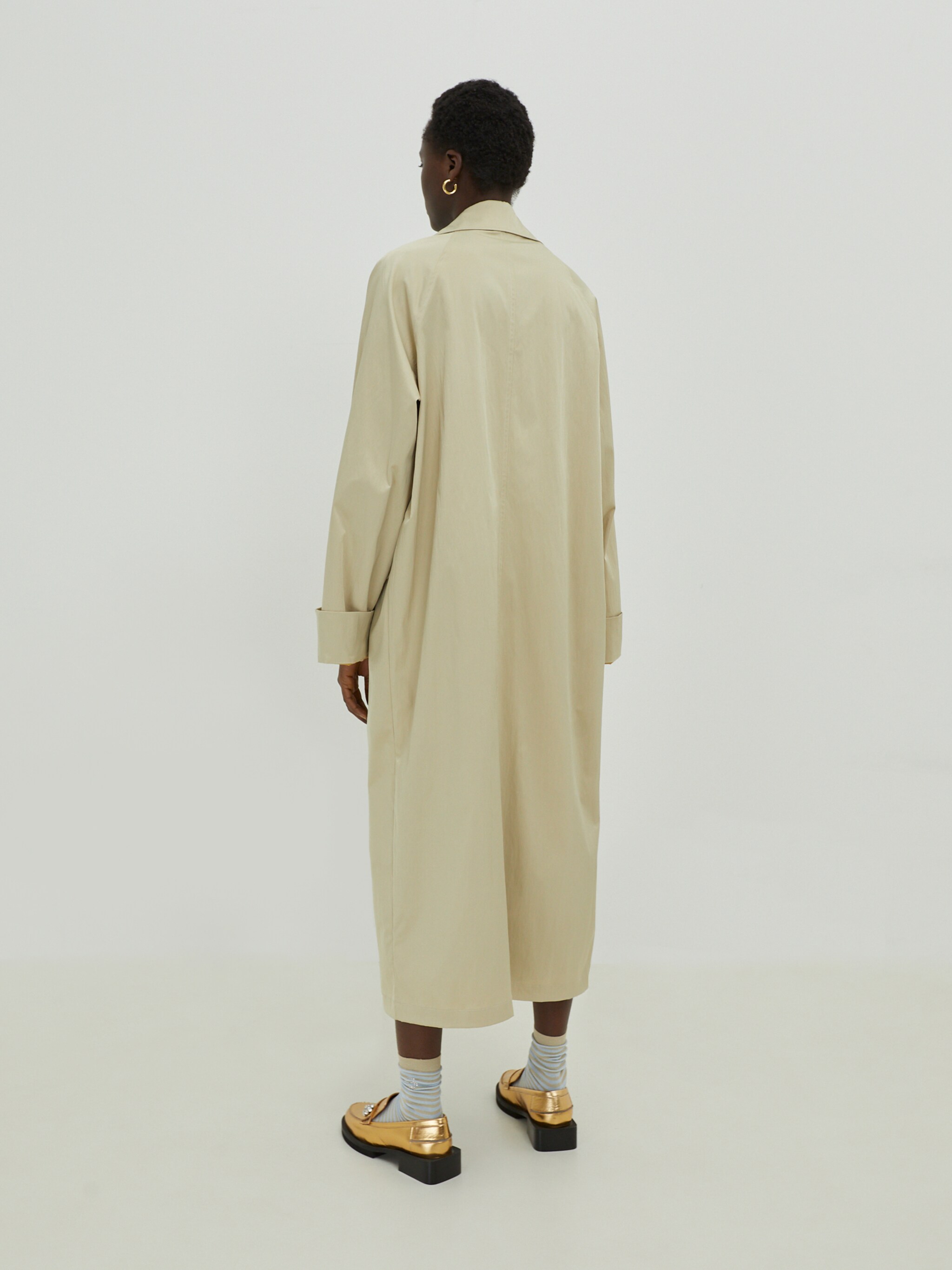 EDITED Produits Manteau mi-saison 'Luna' beige