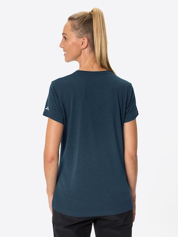 VAUDE Functioneel shirt 'Sveit' in Blauw