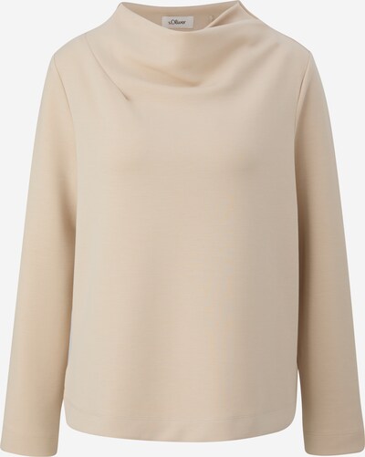 s.Oliver BLACK LABEL Sweatshirt in beige, Produktansicht