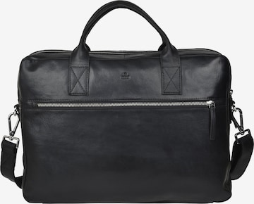 ADAX Document Bag 'Axel' in Black: front