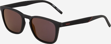 Lunettes de soleil HUGO en noir : devant