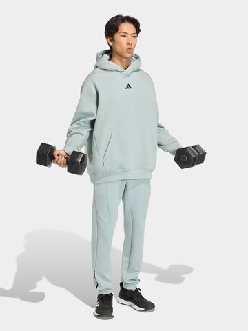 ADIDAS PERFORMANCE Športová mikina - Zelená