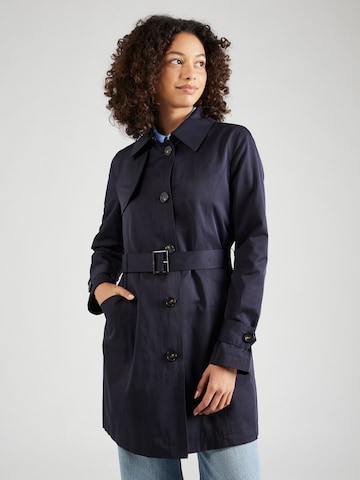 COMMA Between-seasons coat in Blue: front