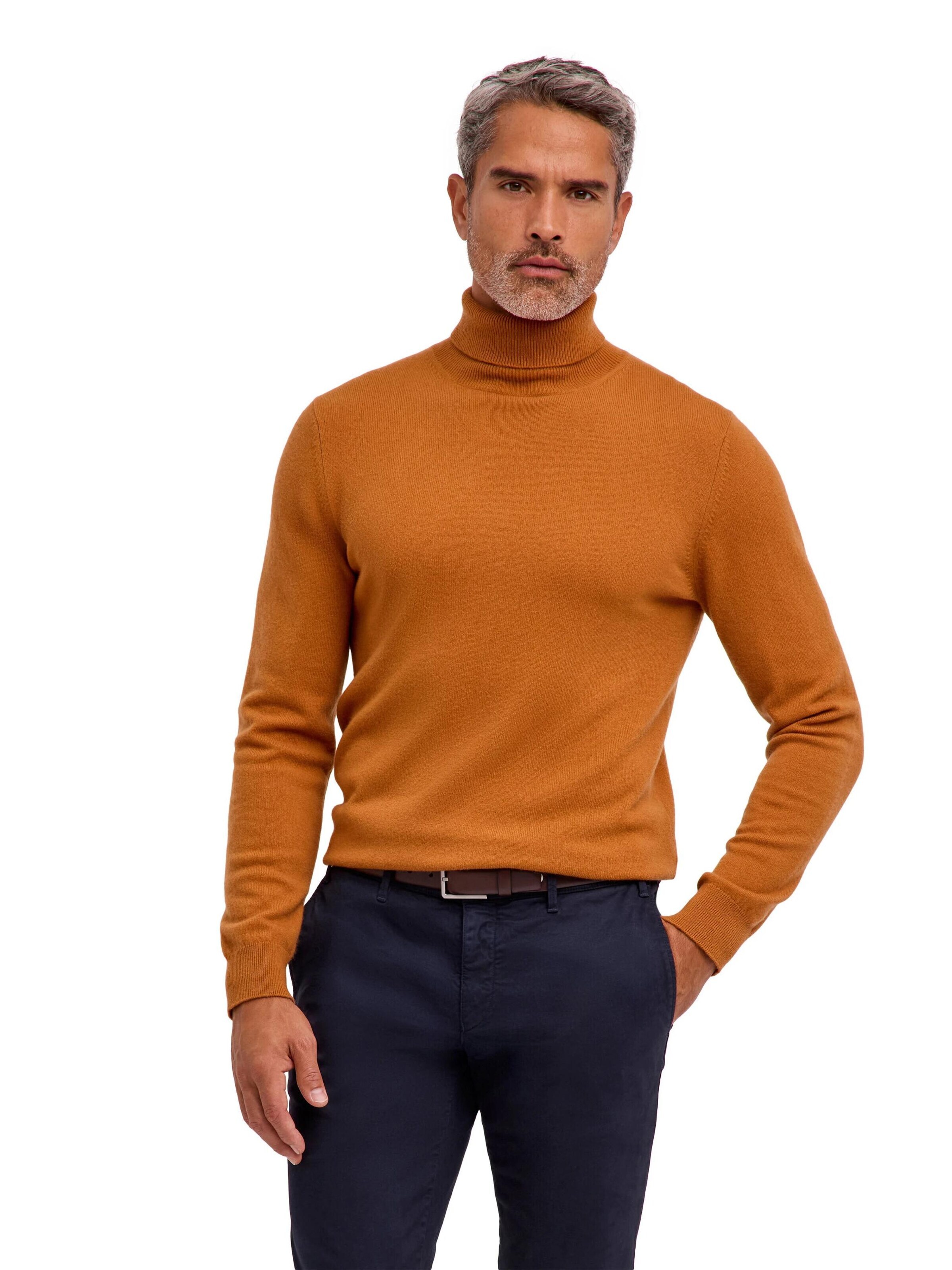FALKE Pullover 'Pure Cashmere'‌‌‌‌‌‌‌‌ in Braun: Vorderseite