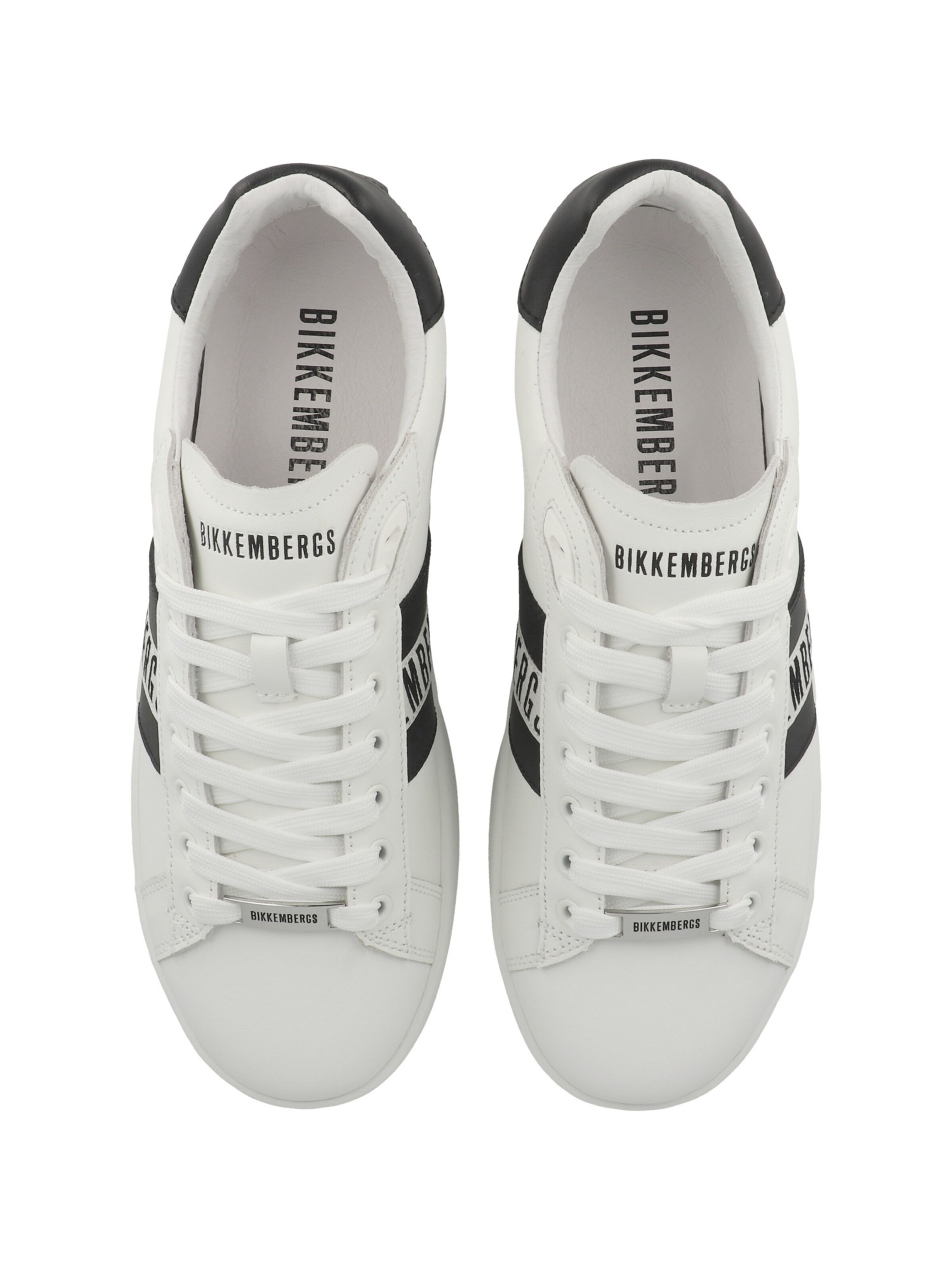Baskets basses 'Recoba' BIKKEMBERGS en blanc