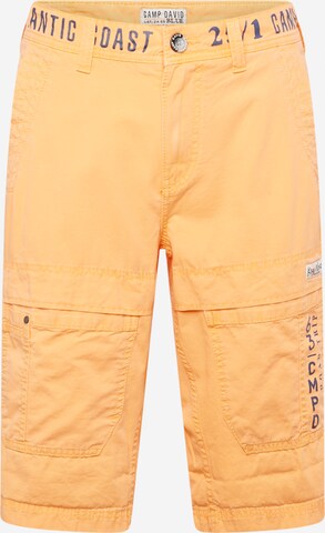 Regular Pantaloni de la CAMP DAVID pe portocaliu: față