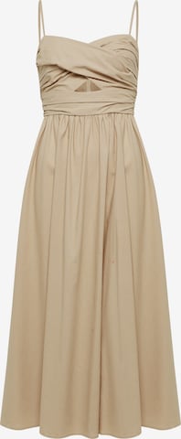 Robe 'TAYLOR ' The Fated en beige : devant