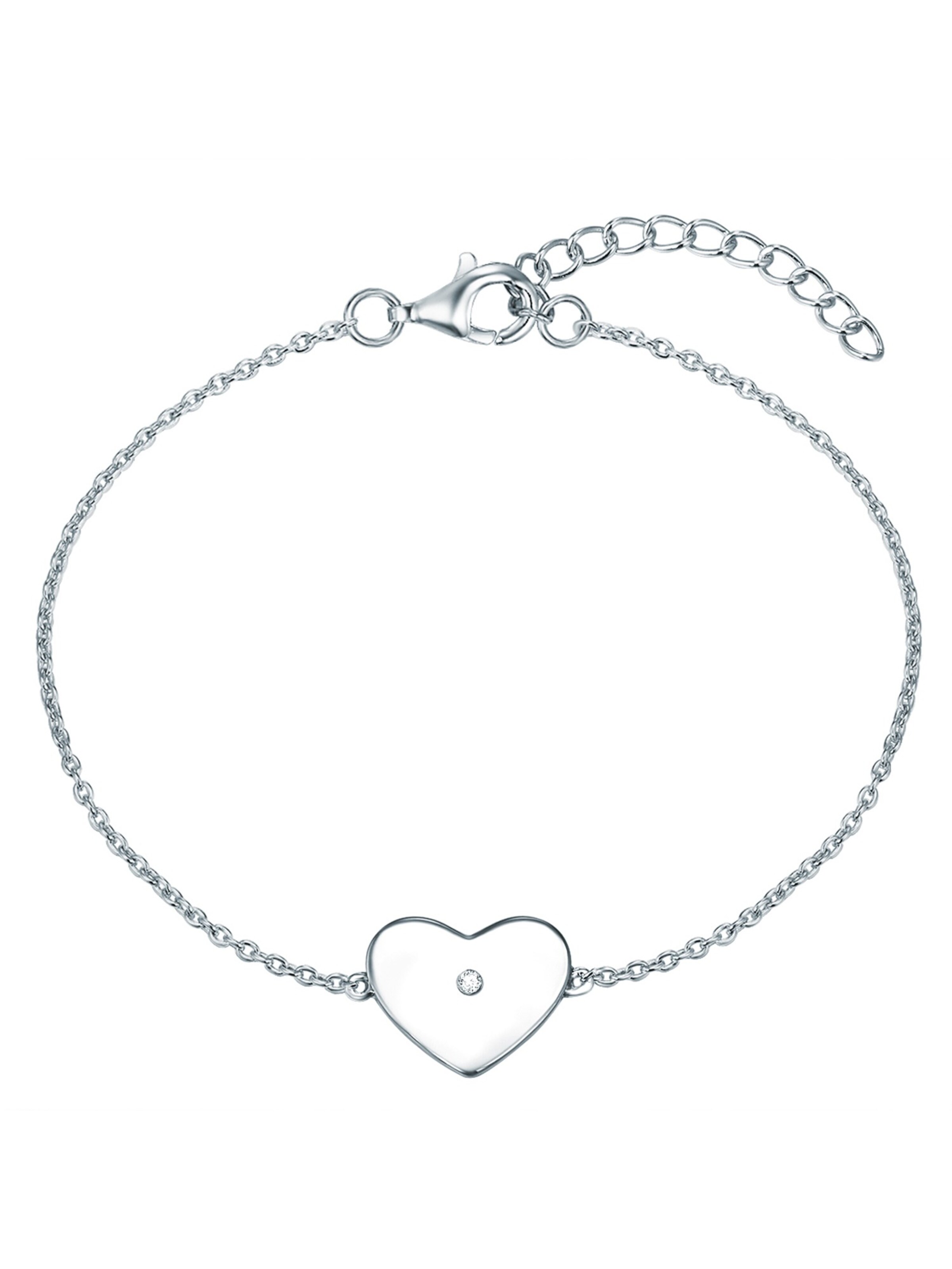 Bracelet Lulu & Jane en argent : devant