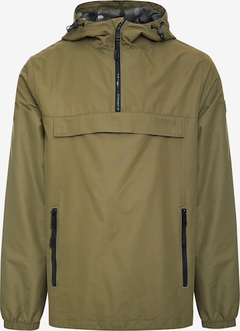 Threadbare Between-season jacket 'Jazz' in Green: front