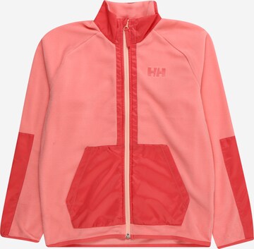 HELLY HANSEN Athletic Fleece Jacket in Red: front