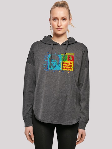 Sweat-shirt F4NT4STIC en gris : devant