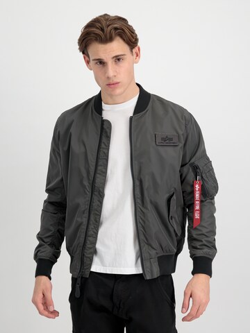 ALPHA INDUSTRIES Átmeneti dzseki - szürke: elől