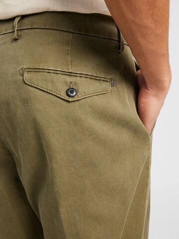 Dondup Regular Chino trousers 'JOE' in Green