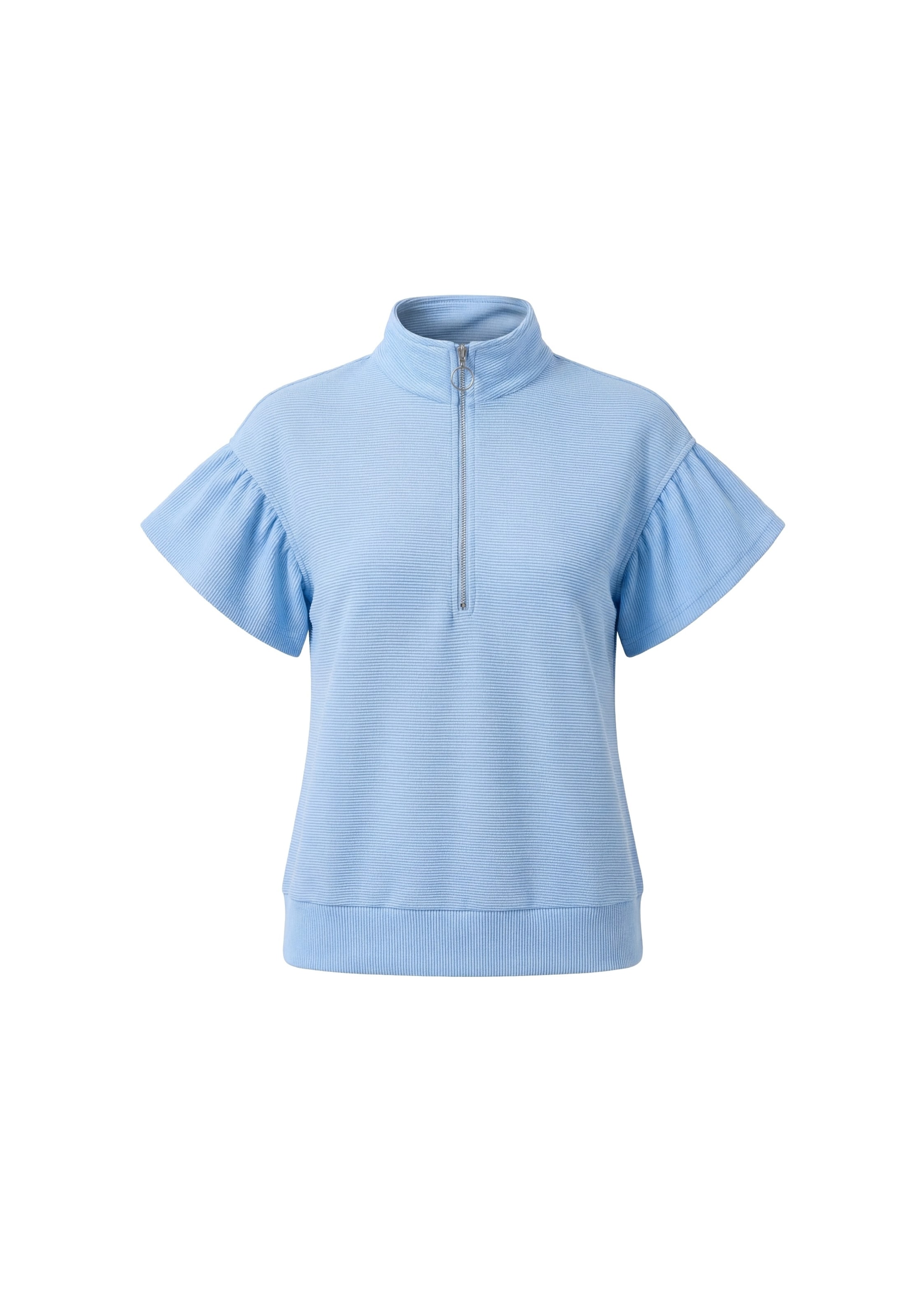 MYMO Bluse in Blau: Vorderseite
