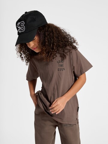 SOMETIME SOON Shirt in Brown