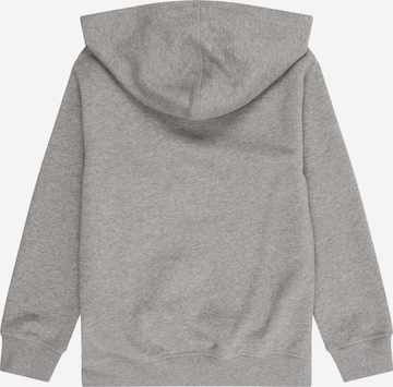 UNITED COLORS OF BENETTON - Sudadera con cremallera en gris: frente